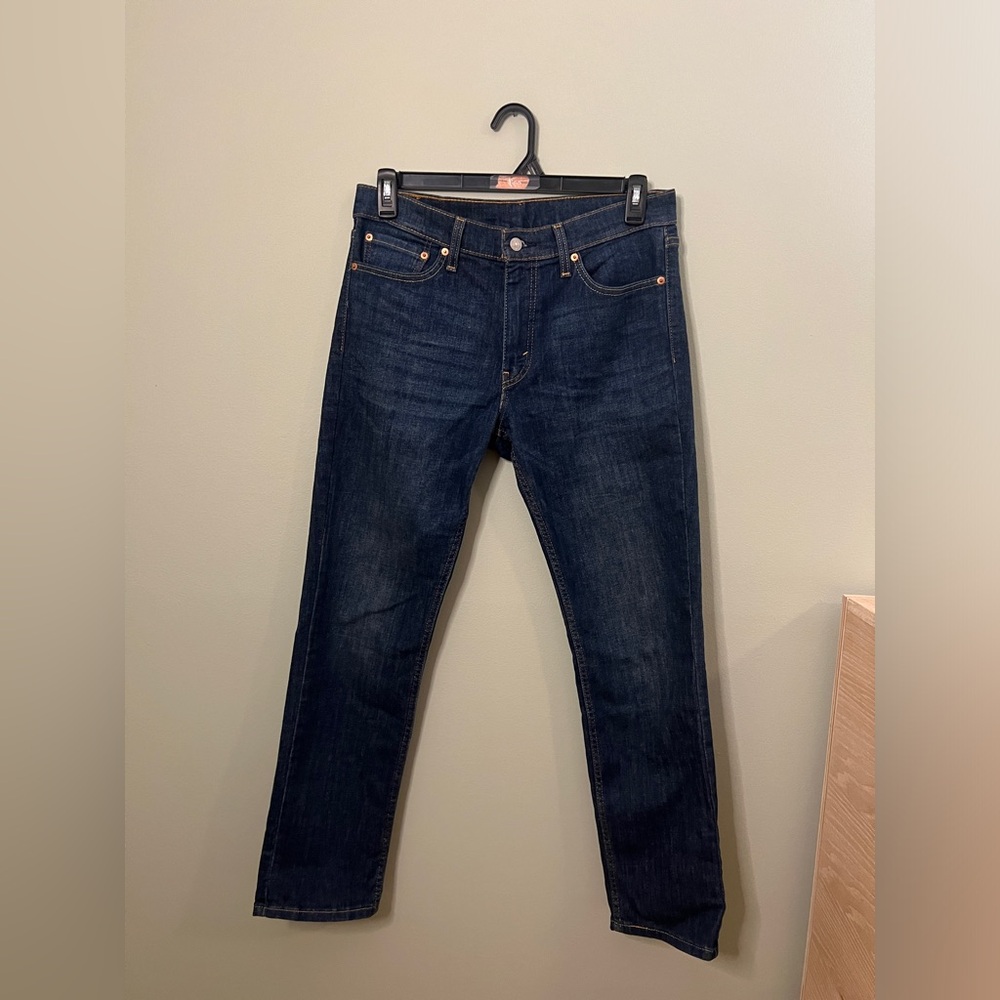 Levi’s 511 Straight‎ Leg Jeans Dark Wash Men Size 33x30